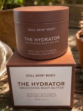 The Hydrator Smoothing Body Butter - with cactus flower marshmallow extract.